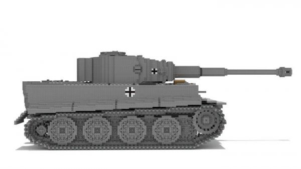 玩家还原二战无敌坦克 德国虎式重型坦克